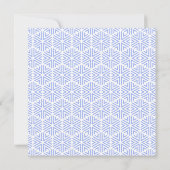 Pinguïn Winter Snow Birthday Baby shower Book Bedankkaart (Achterkant)