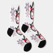 Pinguïn Winter Sokken (Rechts)