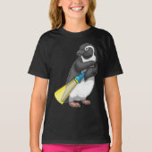 Pinguïn zaklamp t-shirt (Voorkant)