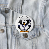 Pinguïn Zeeman Knop Ronde Button 7,6 Cm (In situ)