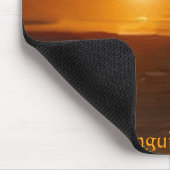 PINGUÏN ZONSONDERGANG Mousepad Muismat (Hoek)