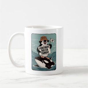 Pinguïnactivisme Weerstaan Vintage Protest Koffiemok