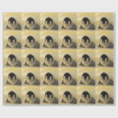 Pinguïnbaby Cadeaupapier (Vlak)