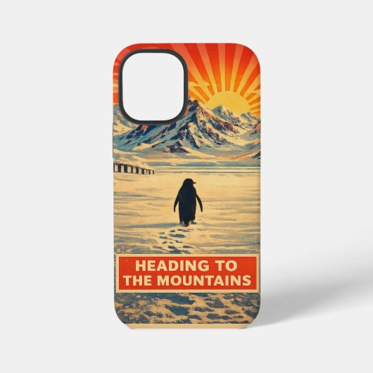 pinguïnberg iPhone hoesje (Achterkant)