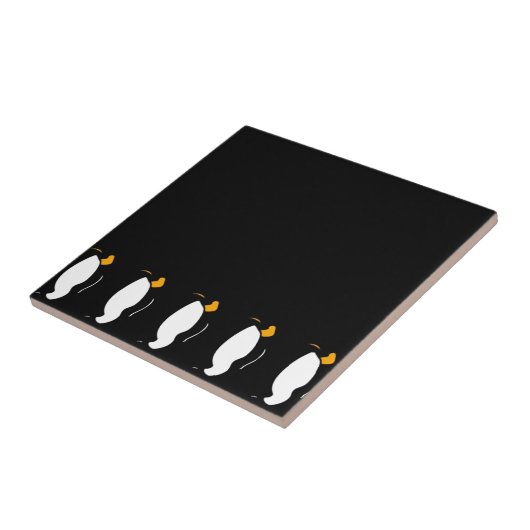 Pinguïncadeautjes! Tegeltje (Zijkant)