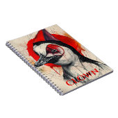 pinguïnclown notitieboek (Rechterzijde)