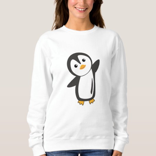 Pinguïndieren voor kinderen Funny Bird Trui (Voorkant)