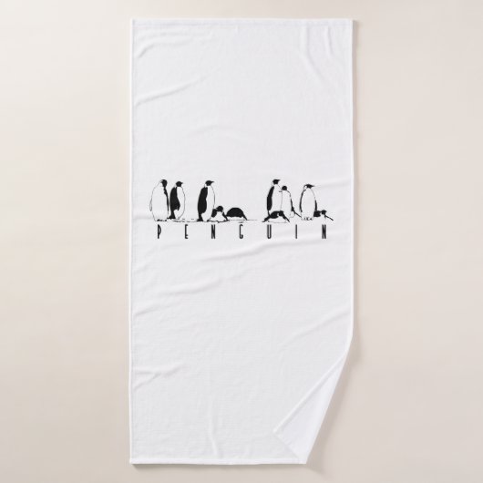 Pinguine Badhanddoek (Badhanddoek)