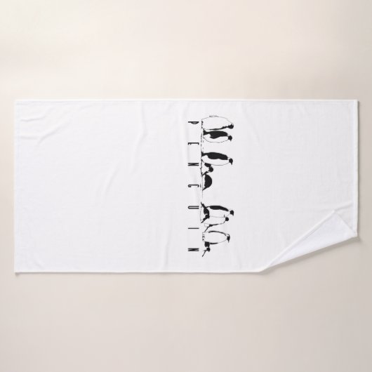Pinguine Badhanddoek (Badhanddoek)