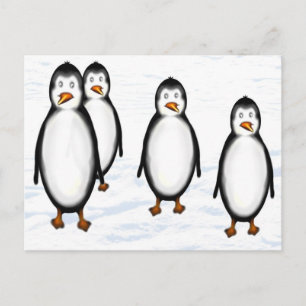 Pinguine Briefkaart