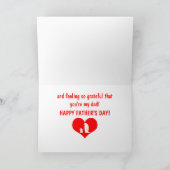 Pinguïnen: Het de gelukkige Papa en Kuiken van Kaart (Binnen)