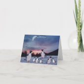 Pinguïnen op de Kaarten van de Vakantie van het (Achterkant)