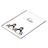 Pinguïnfamilie Notitieboek (Linkerzijde)