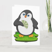 Pinguïnhandventilator Kaart (Achterkant)