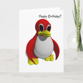 pinguïnkaart kaart