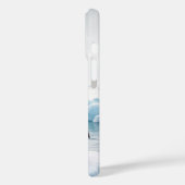 Pinguïnkoppel op een ijsberg Case-Mate iPhone case (Achterkant / Links)