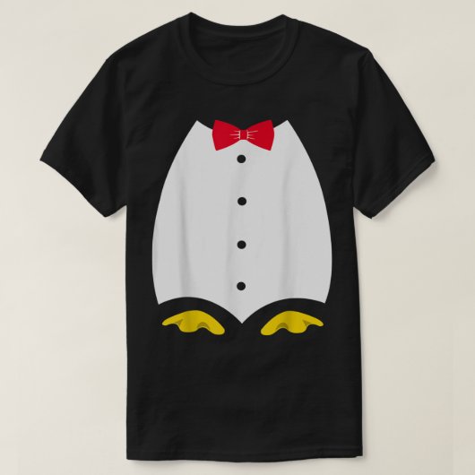 pinguïnkostuum voor kinderen Penguin Tuxedo Hallow T-shirt (Design voorkant)