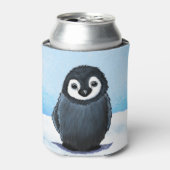 pinguïnkuiken-koeler blikjeskoeler (Blikje Voorkant)