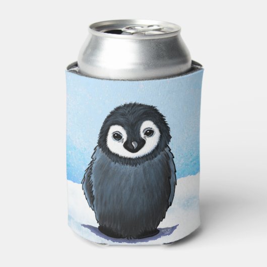 pinguïnkuiken-koeler blikjeskoeler (Blikje Voorkant)