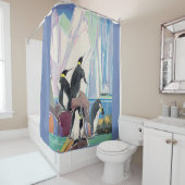 pinguïnland douchegordijn (In situ)