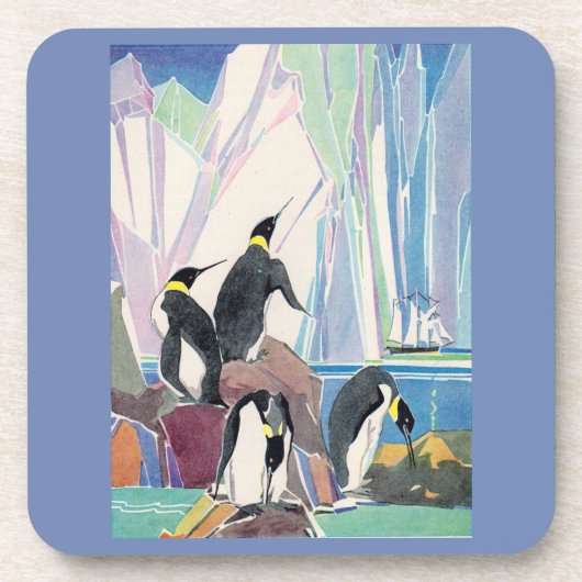 pinguïnland drankjes onderzetter (Voorkant)