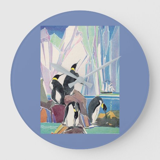 pinguïnland grote klok (Voorkant)
