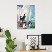 pinguïnland poster (Thuiskantoor)