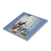 pinguïnland tegeltje (Zijkant)