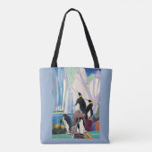 pinguïnland tote bag (Achterkant)