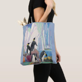 pinguïnland tote bag (Dichtbij)