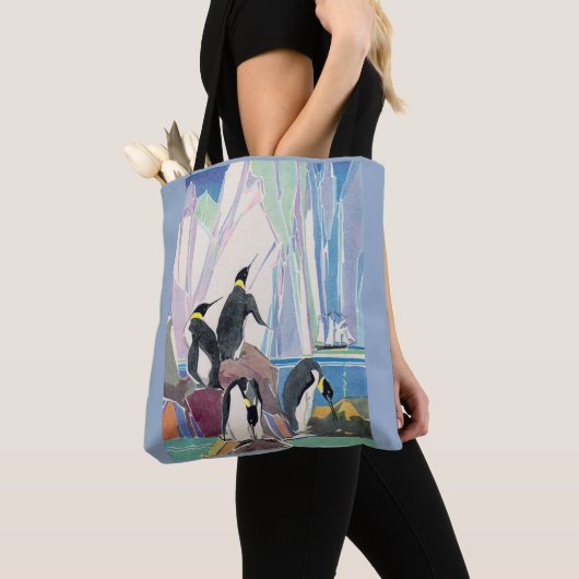 pinguïnland tote bag (Dichtbij)