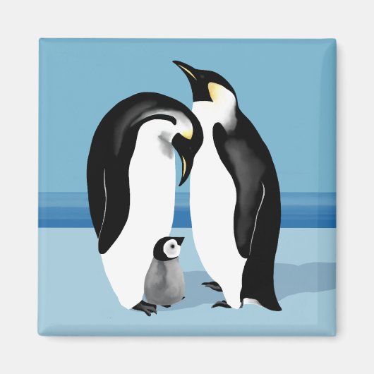 Pinguïnmagneten Magneet (Voorkant)