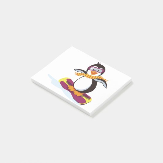 Pinguïnontwerp Post-it® Notes (Schuin)