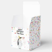 Pinguïnpartij - Dieren op de geboorte Bedankdoosjes (Geopend)