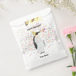 Pinguïnpartij - Dieren op de geboorte Bedankzakje