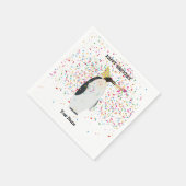 Pinguïnpartij - Dieren op de geboorte Servet (Hoek)