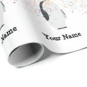 Pinguïnpartij - Dieren op geboortedag Cadeaupapier (Rol Hoek)