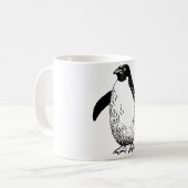 Pinguïnpatroon Koffiemok (Voorkant links)