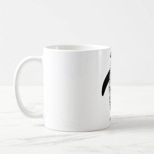 Pinguïnpatroon Koffiemok (Links)