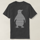 pinguïnpatroon t-shirt (Design voorkant)