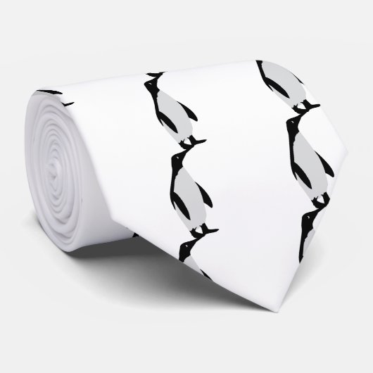 pinguïnpictogram stropdas (Opgerold)