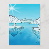 Pinguïnproducten Briefkaart (Voorkant)
