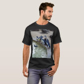 Pinguïnrelay: Pinguïnzwemteam, T-shirt (Voorkant volledig)