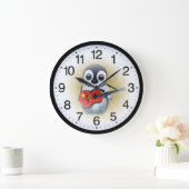 Pinguïnretro Grote Klok (Huis)