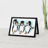 Pinguïns afstuderen kaart (Voorkant)