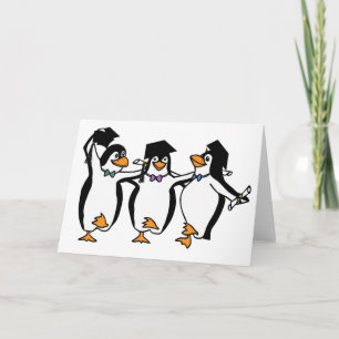 Pinguïns afstuderen kaart