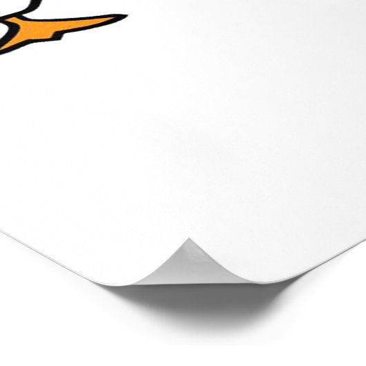 Pinguïns afstuderen met banner poster (Hoek)