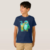 Pinguin's Aqua Sips T-shirt (Voorkant volledig)