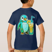 Pinguin's Aqua Sips T-shirt (Achterkant)