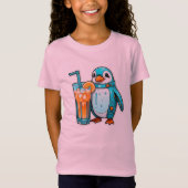 Pinguin's Aqua Sips T-shirt (Voorkant)